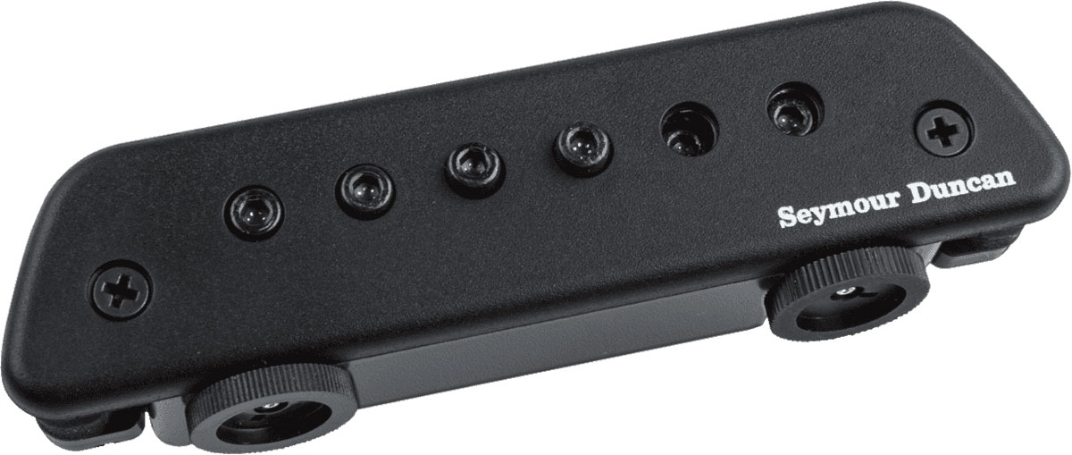 SEYMOUR DUNCAN PICKUP ROSACE MAG MIC ACTIVE MIC, BLACK