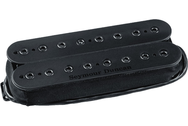 SEYMOUR DUNCAN HUMBUCKER 8 STRINGS MARK HOLCOMB NECK, BLACK, 8 HORN
