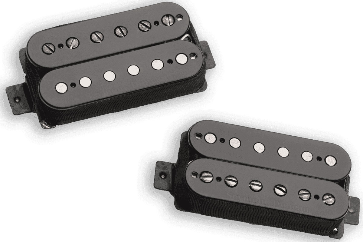 SEYMOUR DUNCAN HUMBUCKER PEGASUS KIT PEGASUS/SENTIENT, BLACK