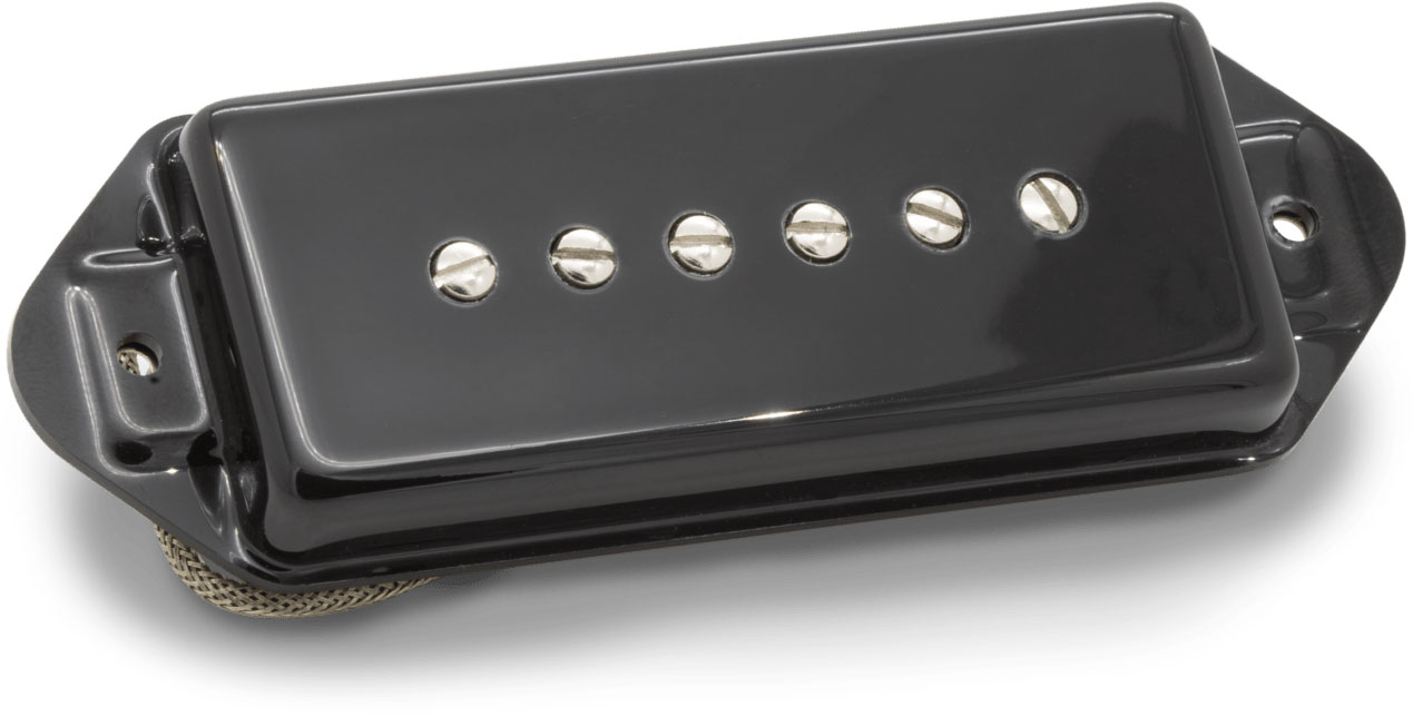 SEYMOUR DUNCAN Antiquity P90 Dog Ear, manche, noir Retrospec'd