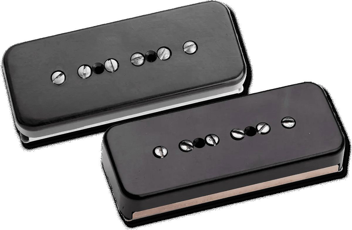 SEYMOUR DUNCAN SET P90 ANTIQUITY BLACK COVER