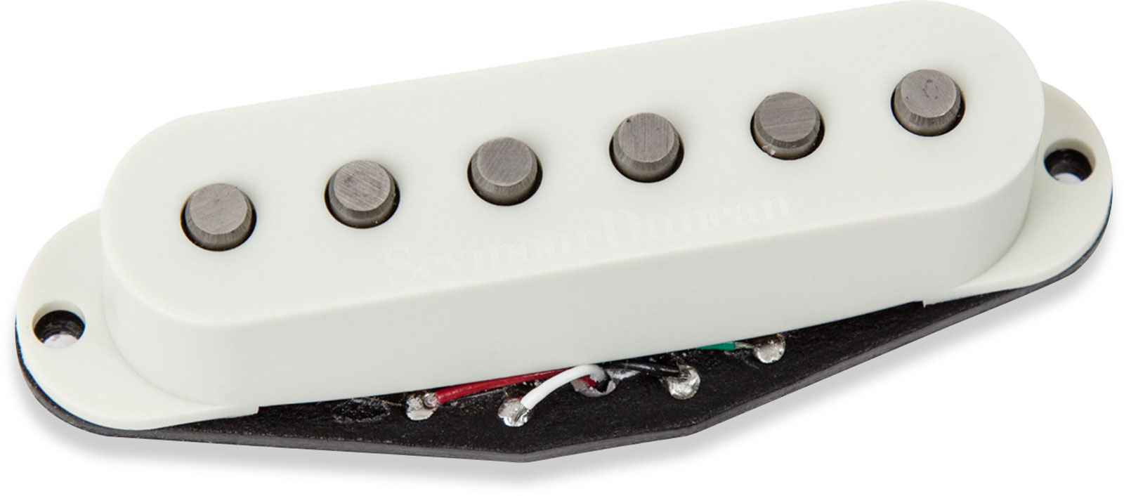SEYMOUR DUNCAN MICRO SIMPLE HOT CHICKEN STRAT STACK, BRIDGE, OLYMPIC WHITE