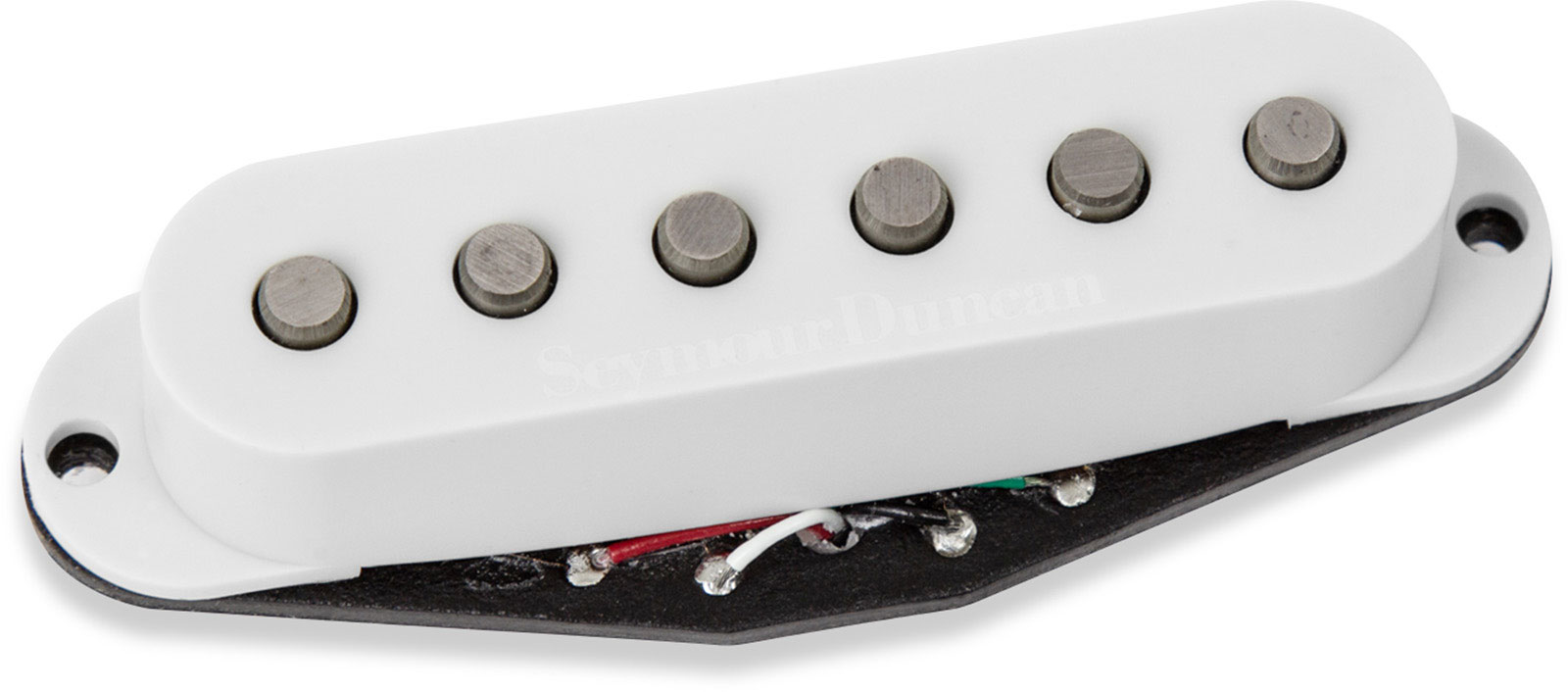 SEYMOUR DUNCAN MICRO SIMPLE HOT CHICKEN STRAT STACK, BRIDGE, BLANC