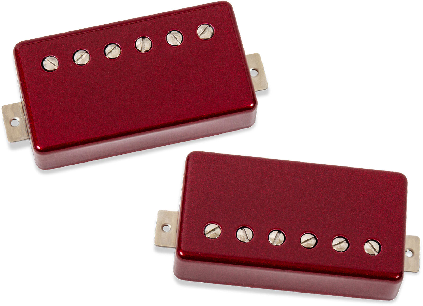 SEYMOUR DUNCAN SET HUMBUCKERS JB/JZ, CRIMSON RED