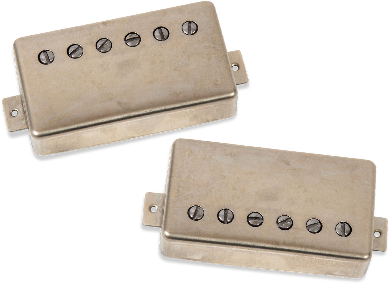 SEYMOUR DUNCAN HUMBUCKER SET JB/JZ, RAW NICKEL