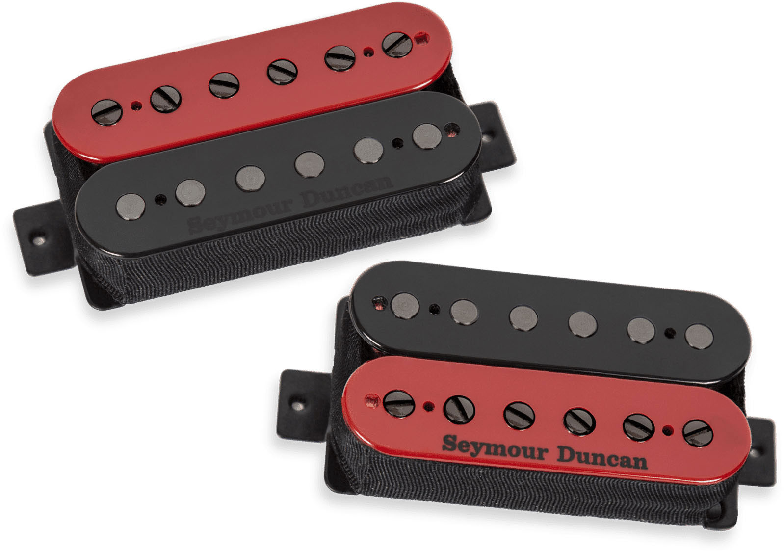 SEYMOUR DUNCAN Kit Nazgûl/Sentient 6 cordes Red/Black Zebra