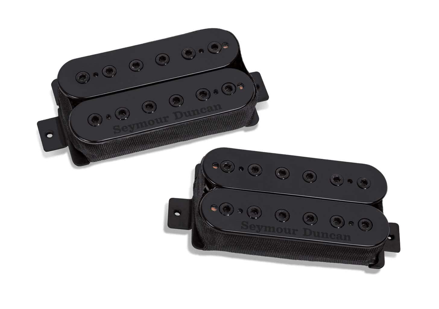 SEYMOUR DUNCAN SET DE MICROS HUMBUCKER SIGNATURE MARK HOLCOMB SCARLET ET SCOURGE SANS CAPOT