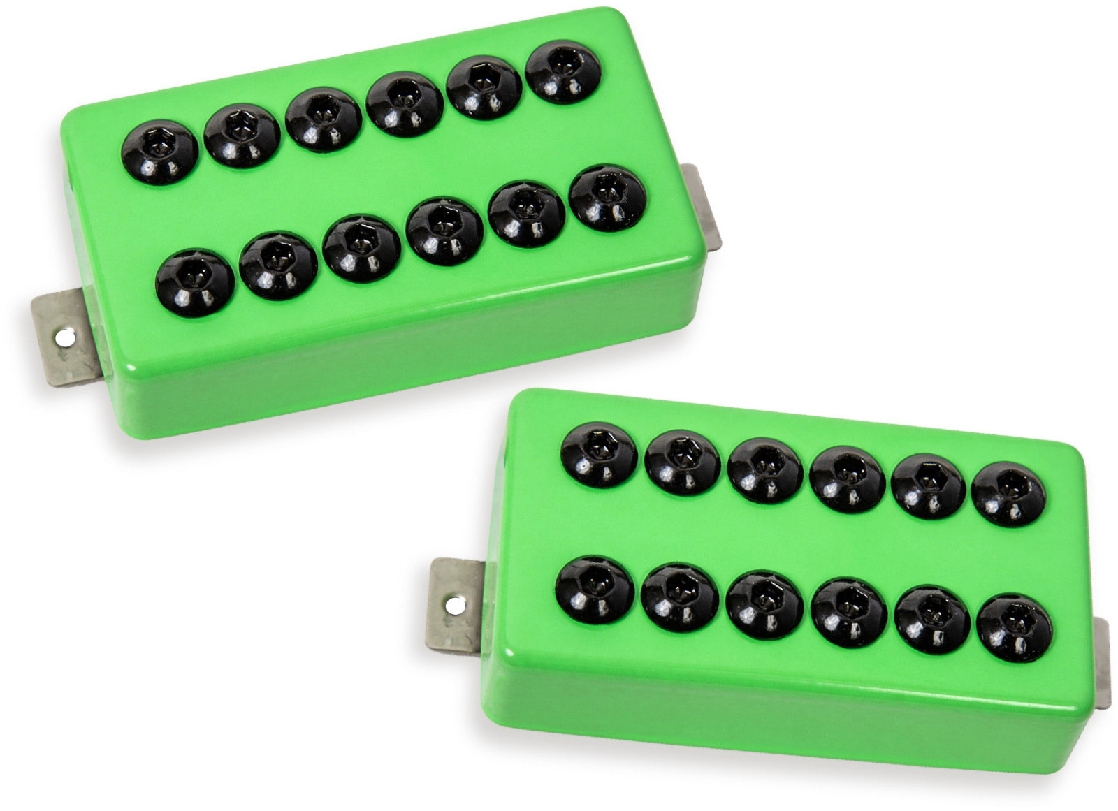 SEYMOUR DUNCAN HUMBUCKER SET INVADERS SH-8 LIME GREEN