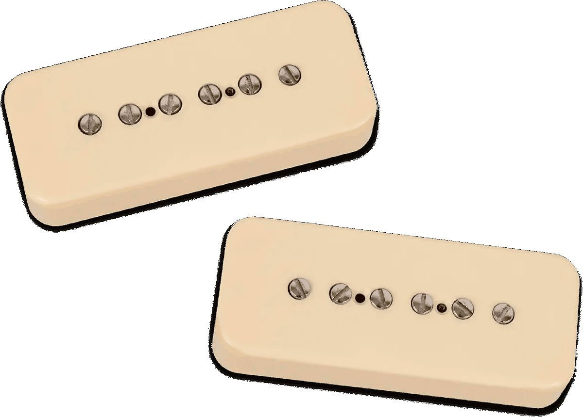SEYMOUR DUNCAN P90 Silencer Vintage Set Soapbar Crème