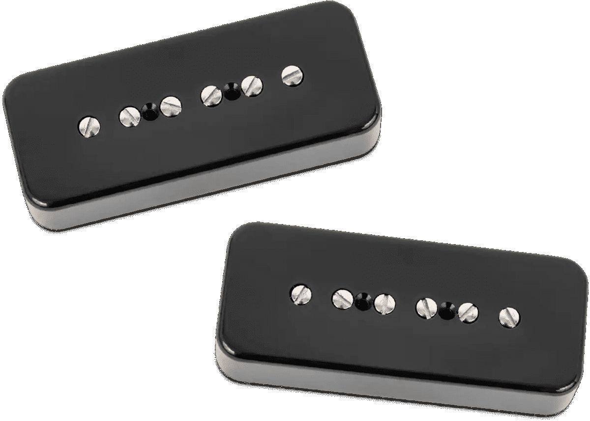 SEYMOUR DUNCAN P90 SILENCER HOT SET SOAPBAR BLACK