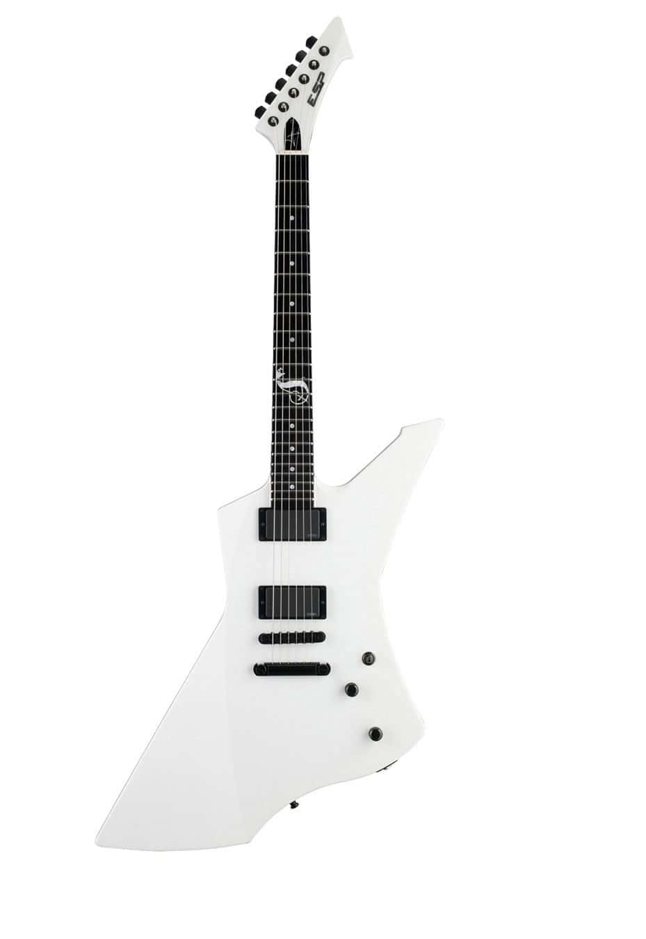 ESP SIGNATURE JAMES HETFIELD SNAKEBYTE WHITE