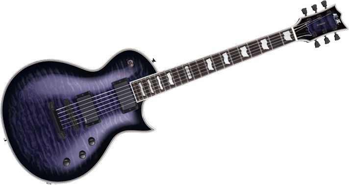 ESP E-II Eclipse EC-II QM Reindeer Blue