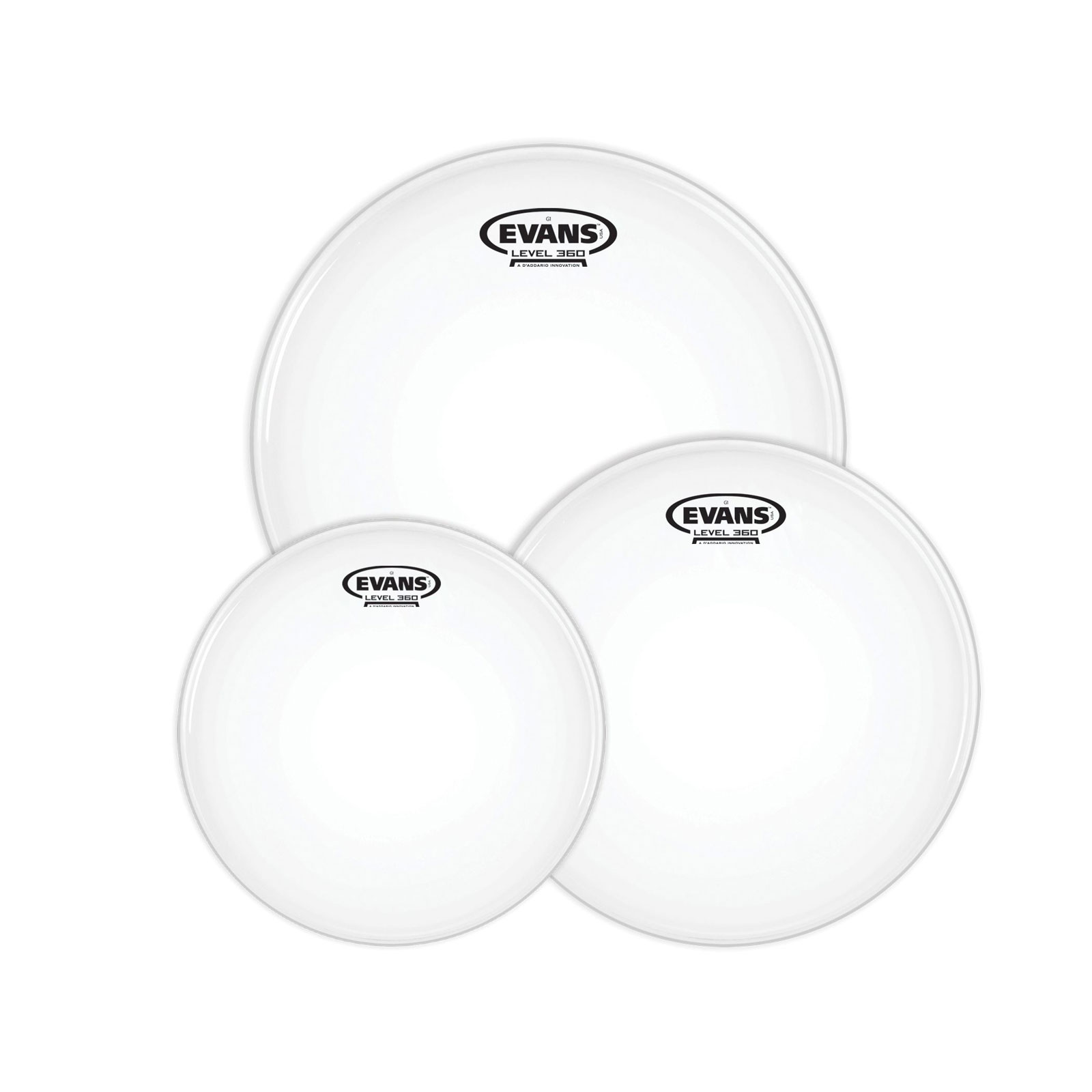 EVANS ETP-G1CTD-F - TOM PACK G1 COATED FUSION 10 12 14 