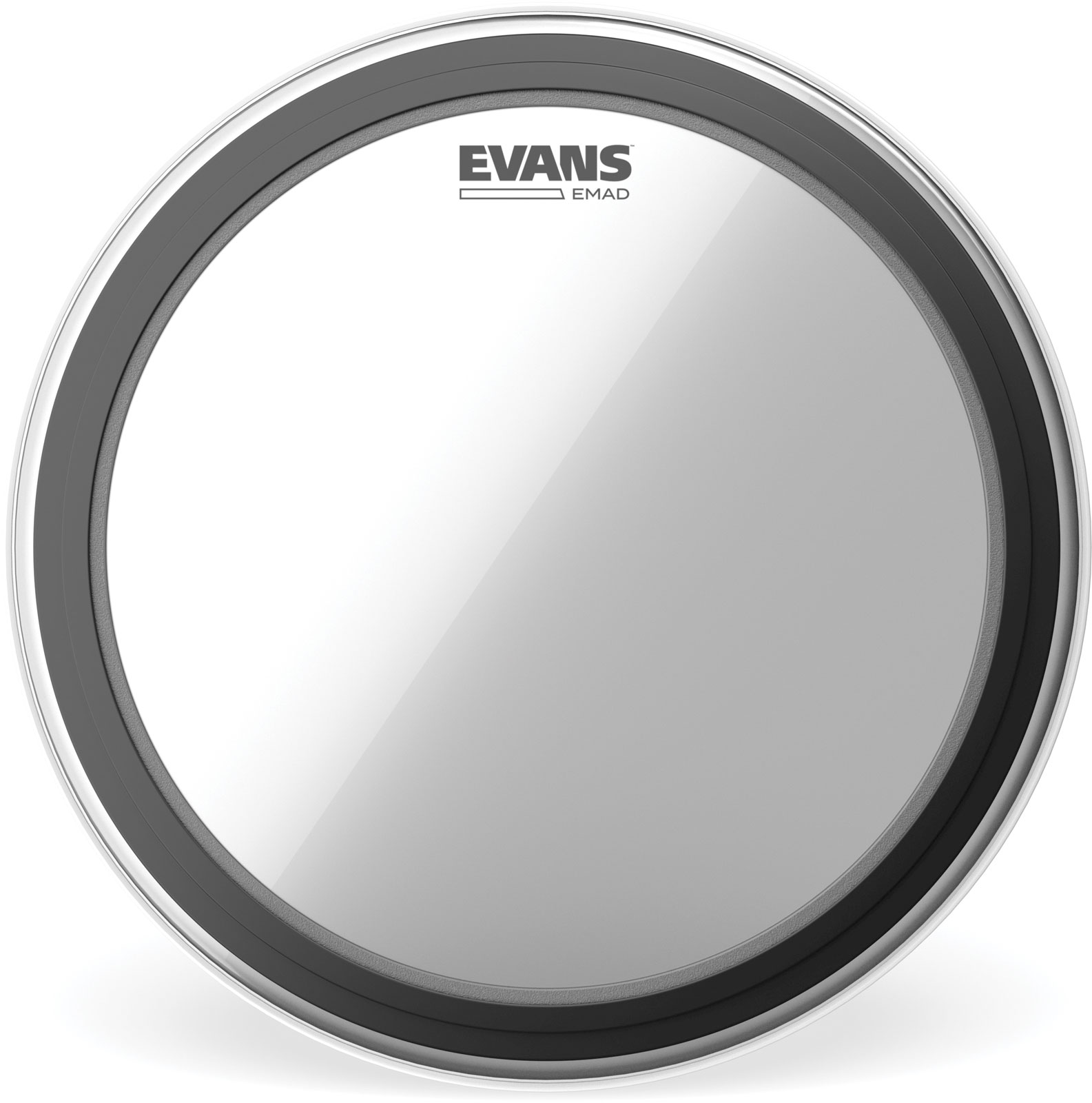EVANS TT16EMAD - EMAD Peau de tom transparente avec cercle, 16 pouces