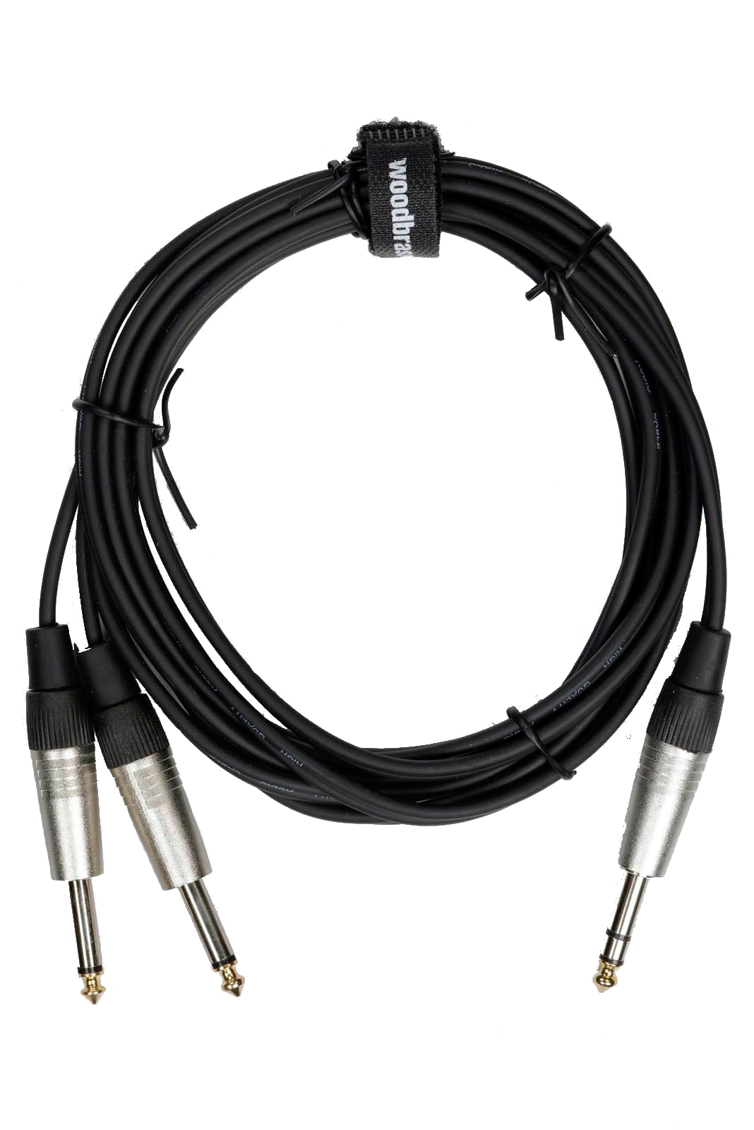 WOODBRASS AC31 - Jack Macho Estéreo / 2 Jack Macho - 3 m