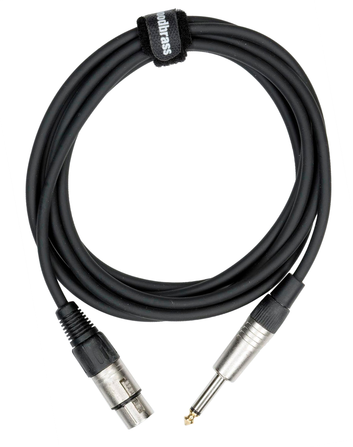 WOODBRASS Câble Jack / XLR Femelle - 3 m - MC25
