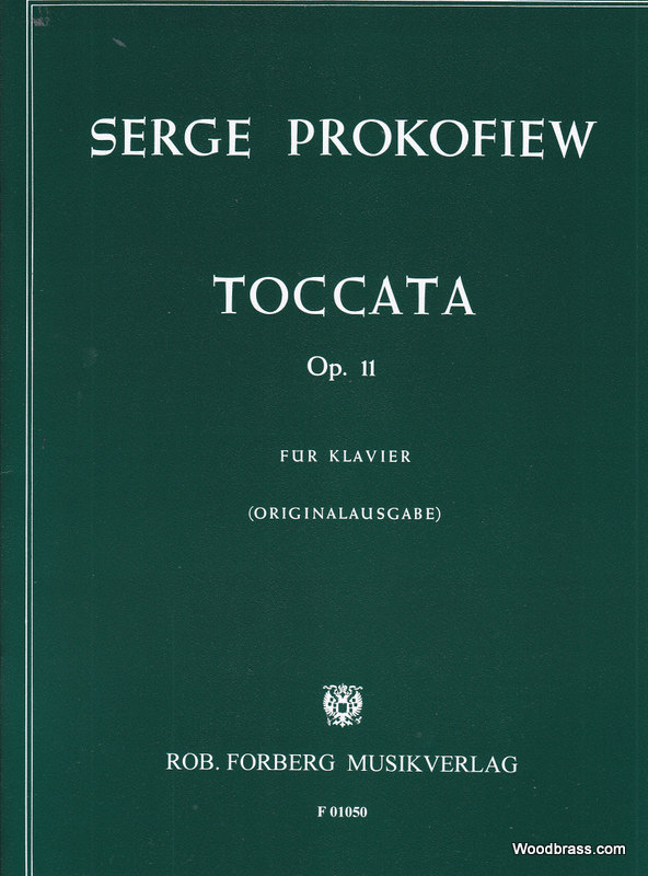 FORBERG PROKOFIEV SERGEI - TOCCATA OP.11 - PIANO