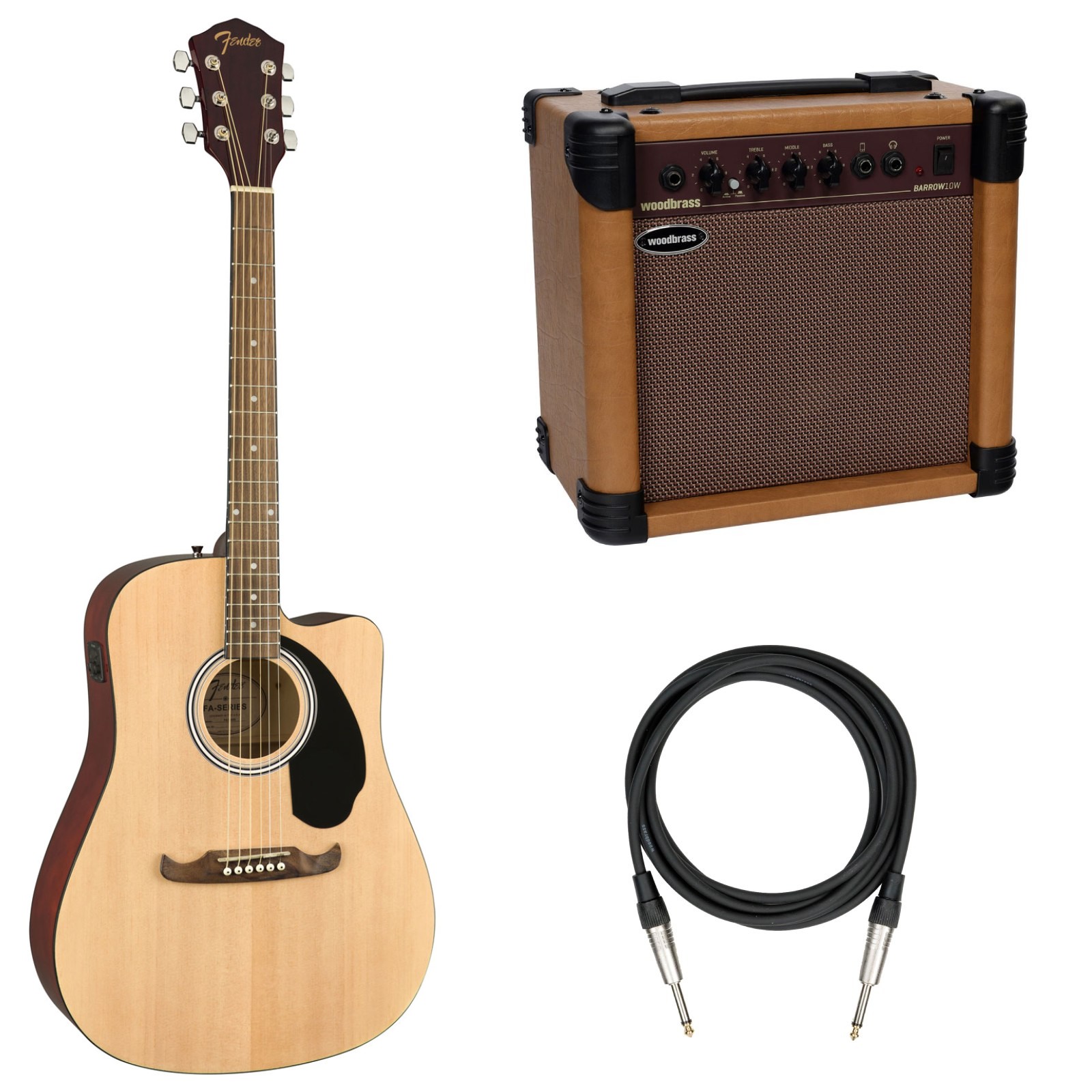 FENDER FA-125CE + Barrow 10