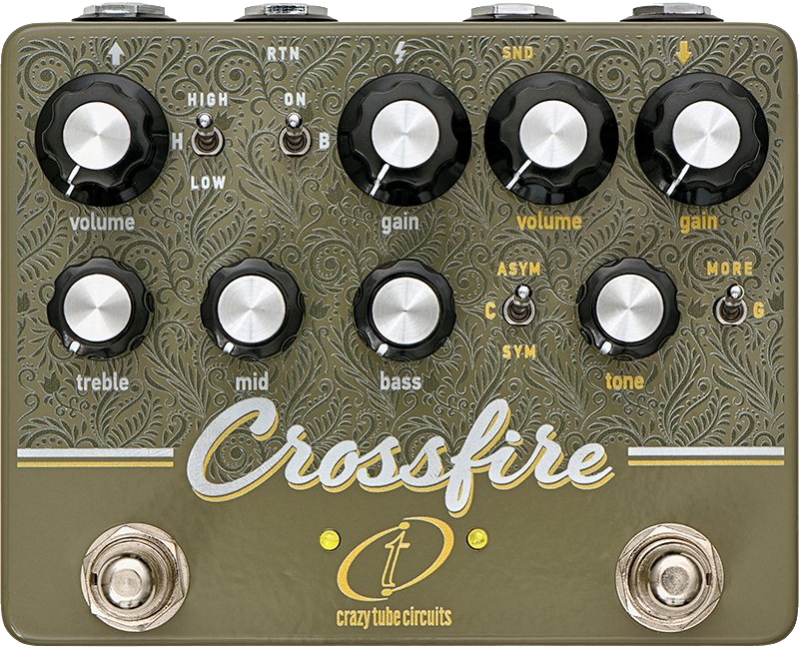 CRAZY TUBE CIRCUITS CROSSFIRE Overdrive