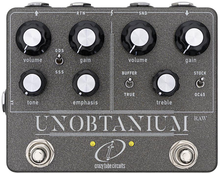 CRAZY TUBE CIRCUITS UNOBTANIUM RAW Overdrive