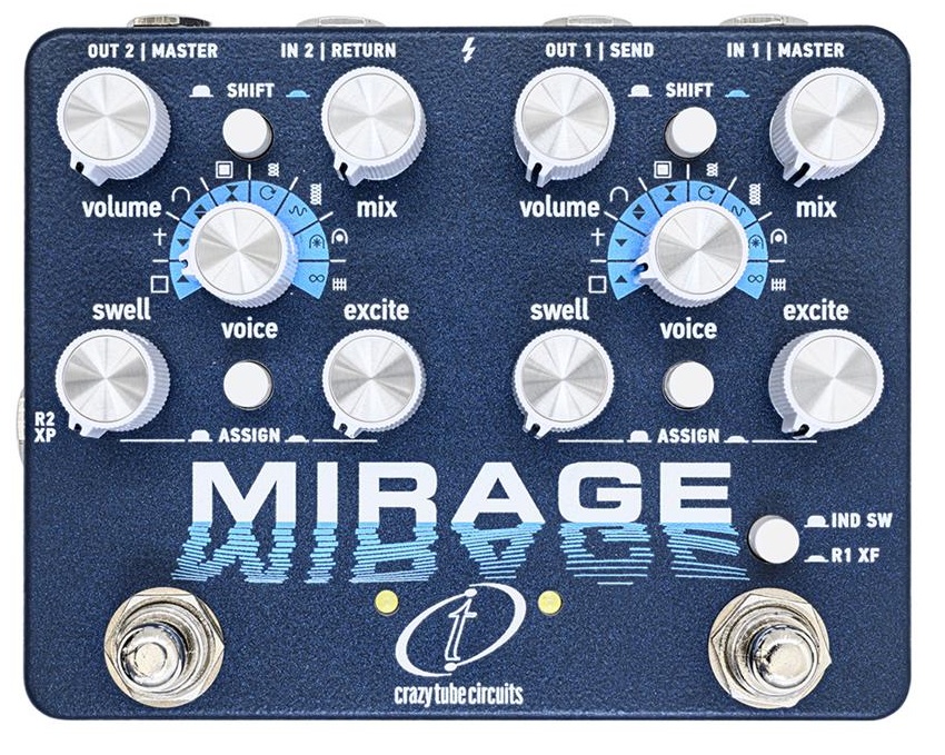 CRAZY TUBE CIRCUITS Mirage - Dual Reverb
