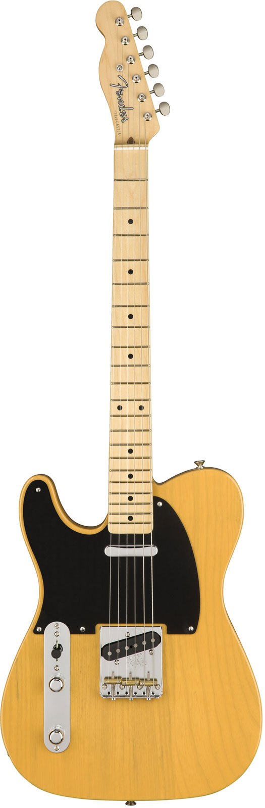 Fender American Original 50s Telecaster Left-hand Mn Butterscotch Blond