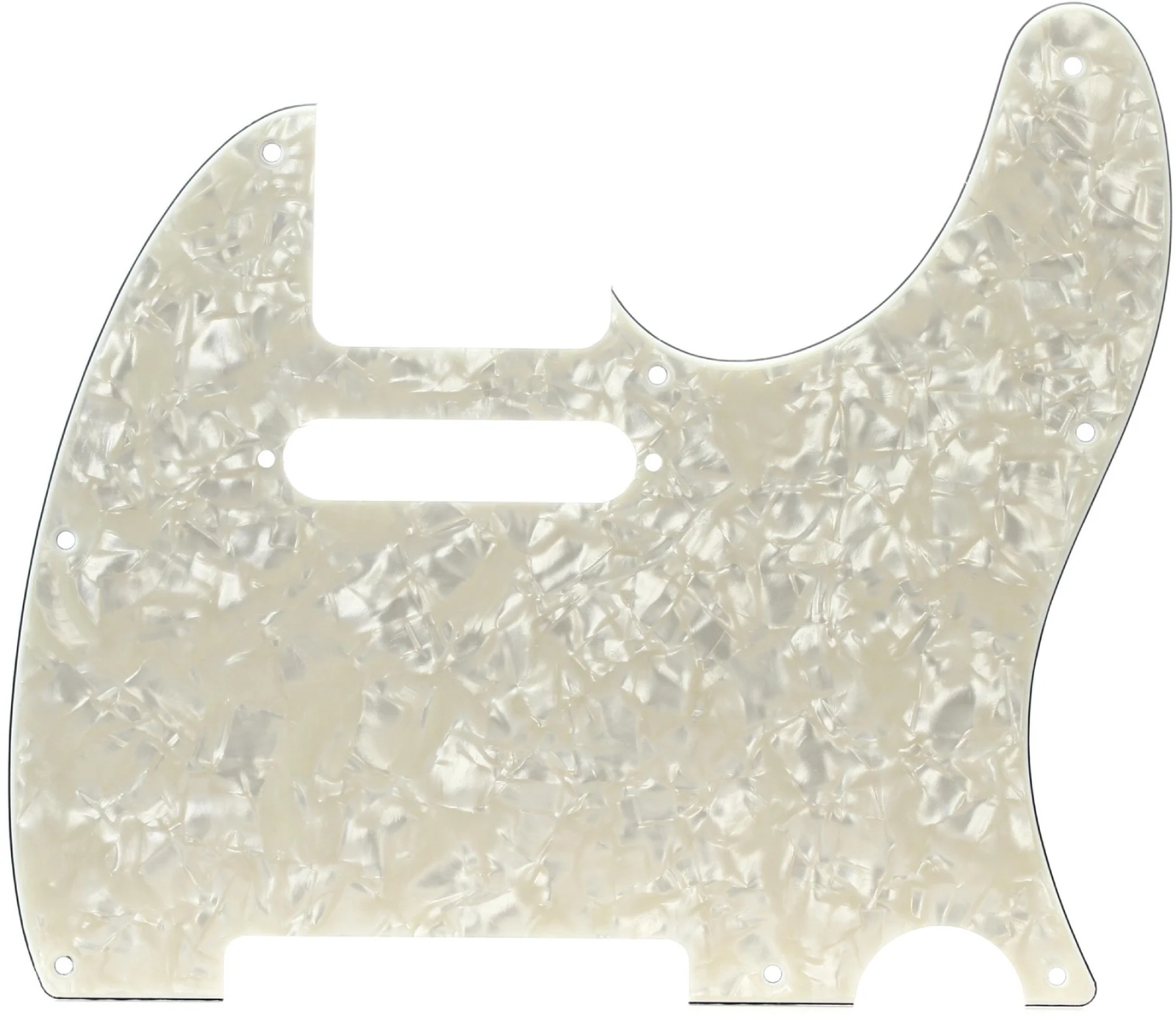 FENDER PICKGUARD TELE AGED WHITE PEARL