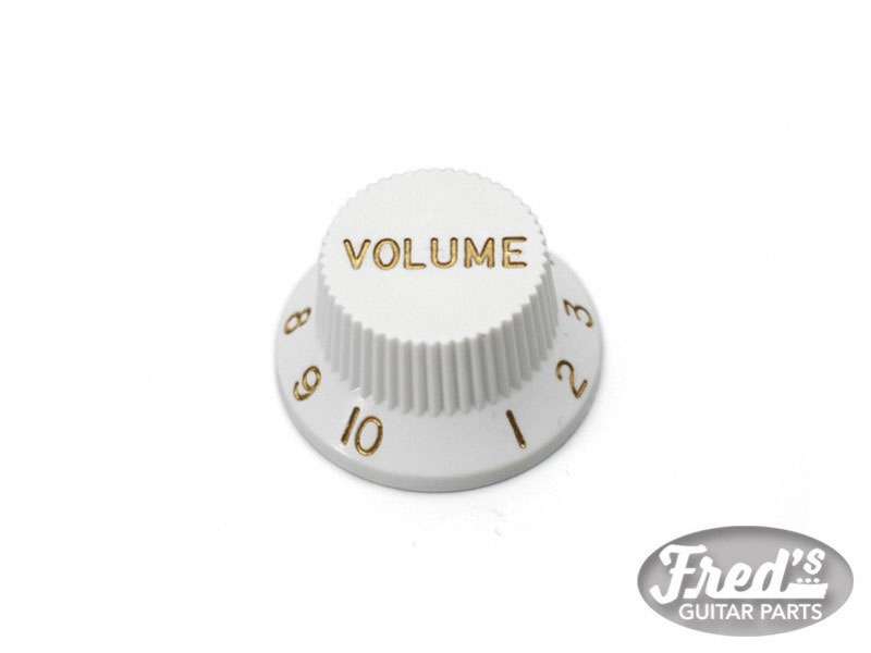 FRED S GUITAR PARTS STRAT VOLUME WHITE INCH & METRIC (2)