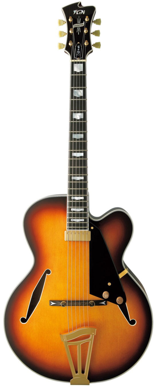 FGN GUITARS Mfa-Fp Masterfield Jazz Burst + Case