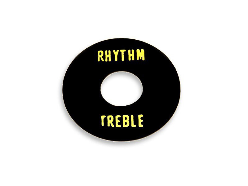 FRED S GUITAR PARTS TOGGLE RING TREBLE/RYTHM BLACK