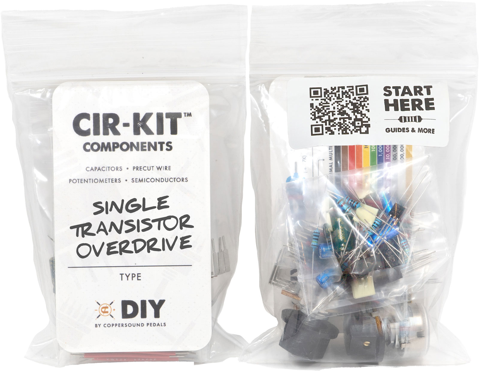 COPPERSOUND Cir-Kit Component Bag Single Transistor Overdrive
