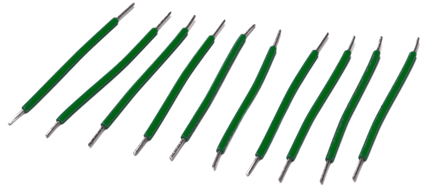 COPPERSOUND Pre-Cut Stripped Wire 1,5 - Green