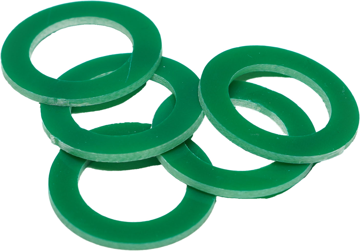 COPPERSOUND Custom Color Footswitch Washers Green