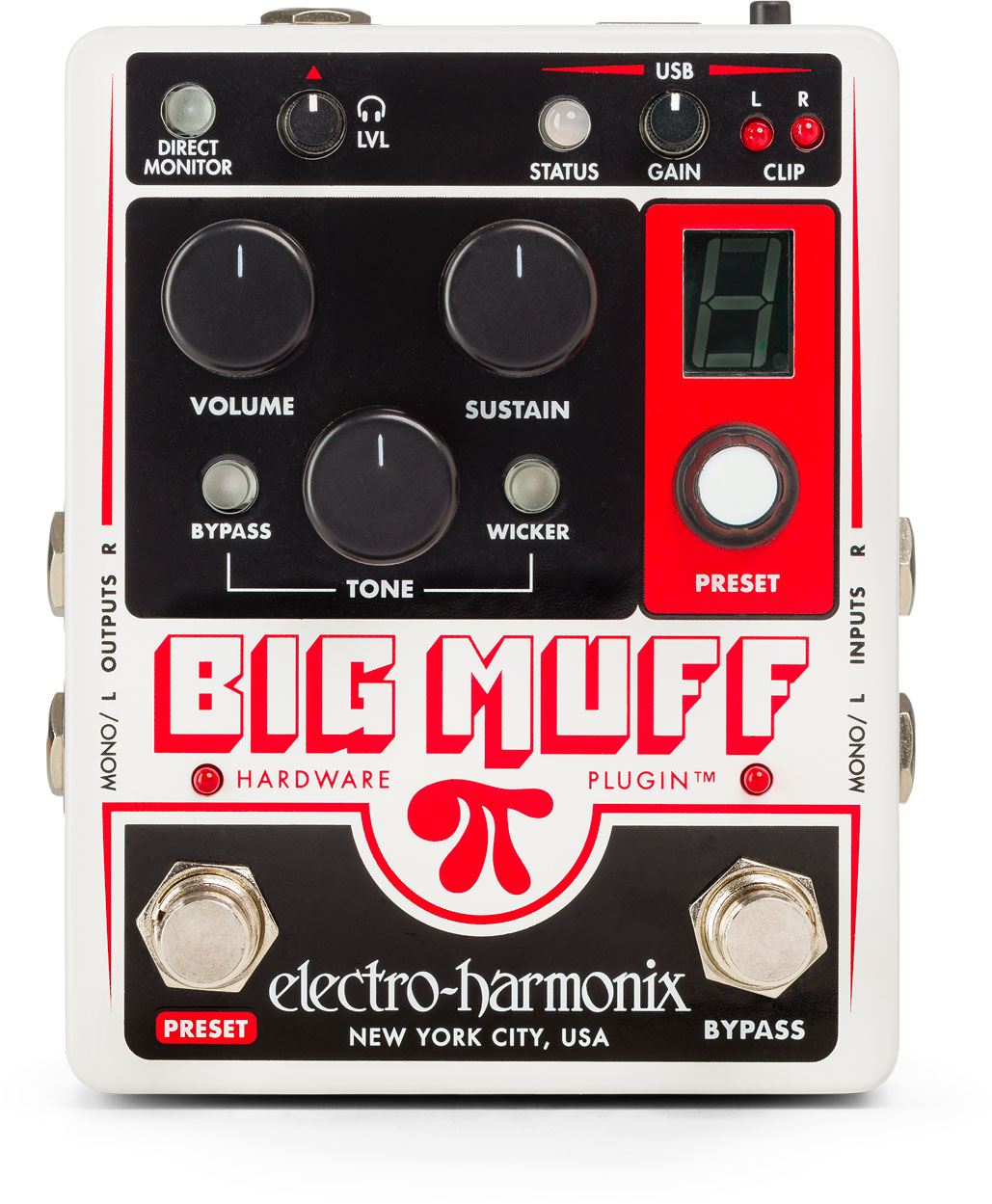 ELECTRO HARMONIX BIG MUFF HARDWARE PLUGIN