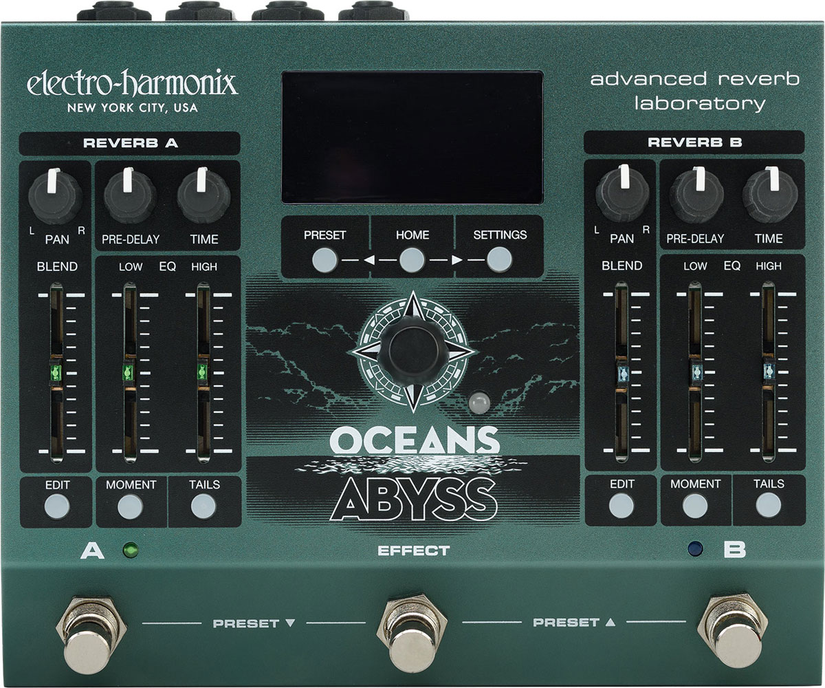 ELECTRO HARMONIX Oceans Abyss - Dual Reverb