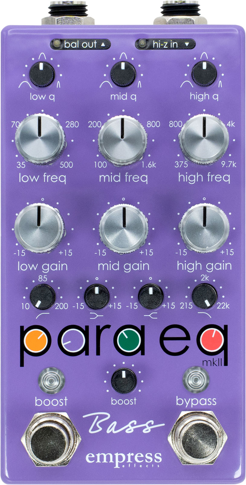 EMPRESS EFFECTS Bass ParaEQ
