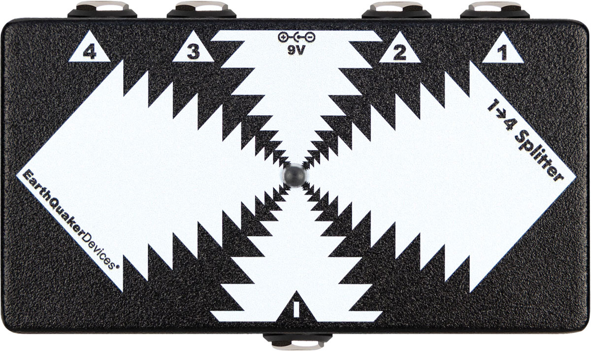 EARTHQUAKER One to Four Splitter