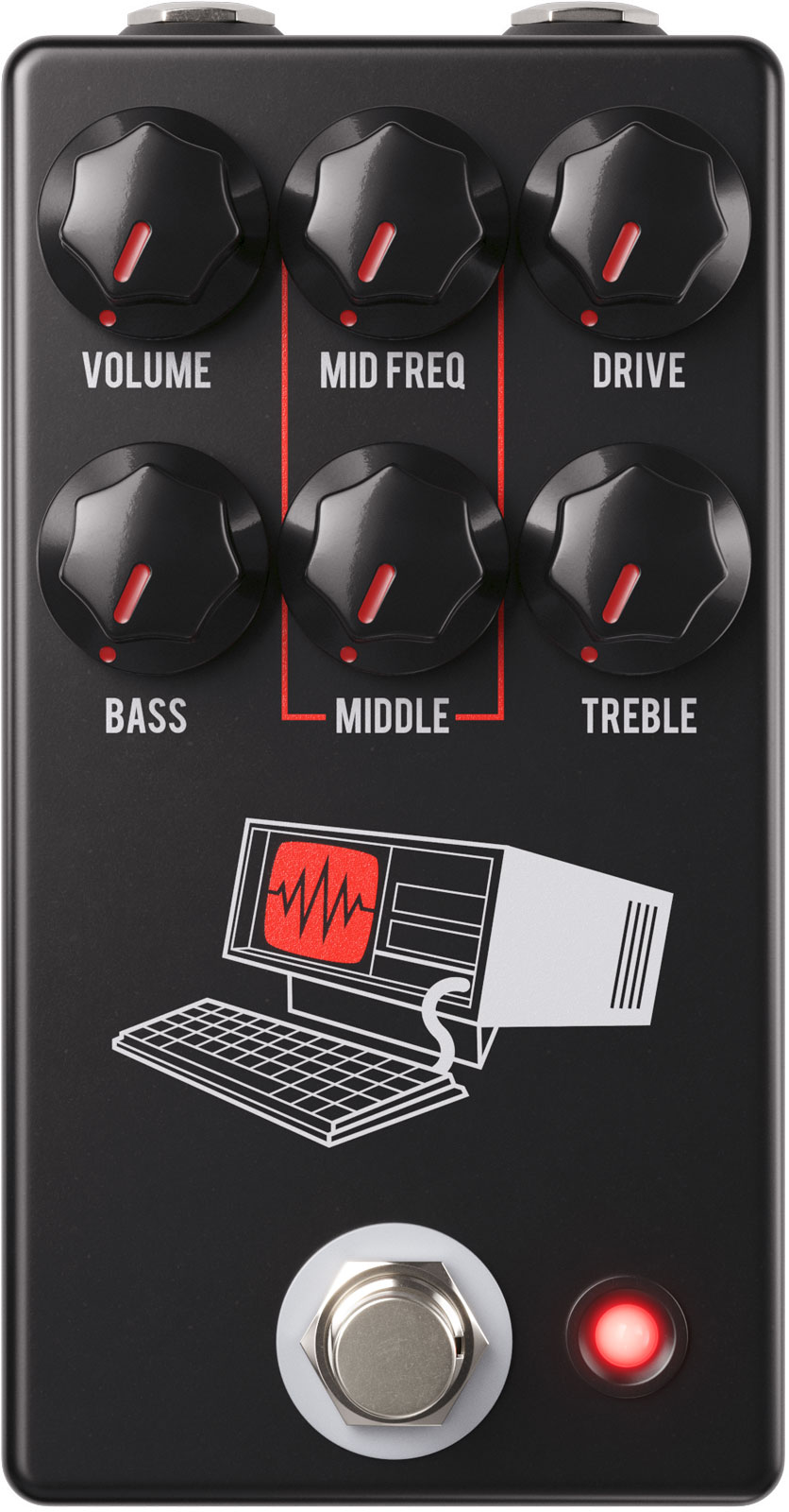 JHS PEDALS HARD DRIVE BLACK DISTORSION