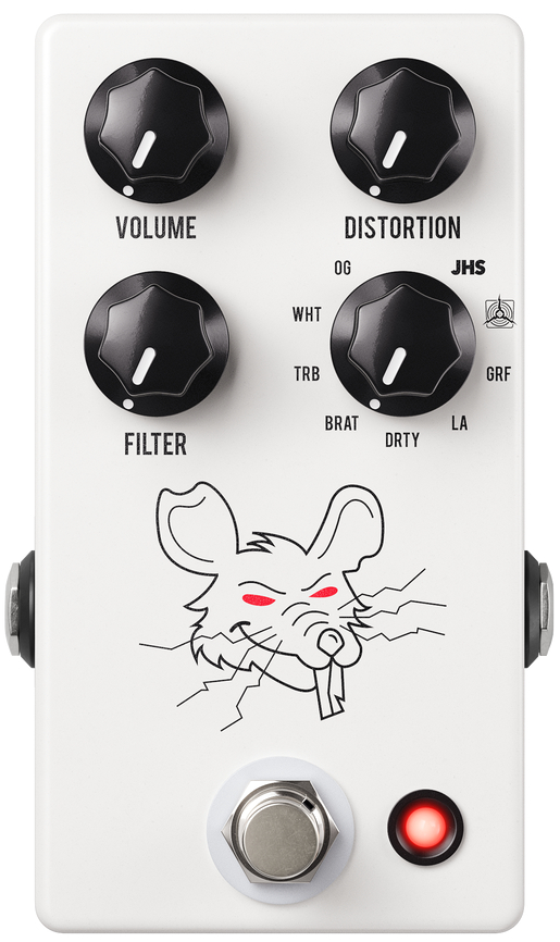 JHS PEDALS Packrat White - Distorsion