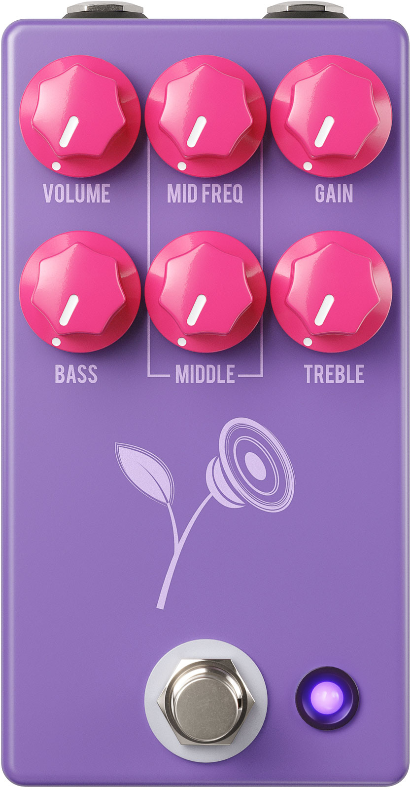JHS PEDALS VIOLET DISTORSION LARI BASILIO - PURPLE