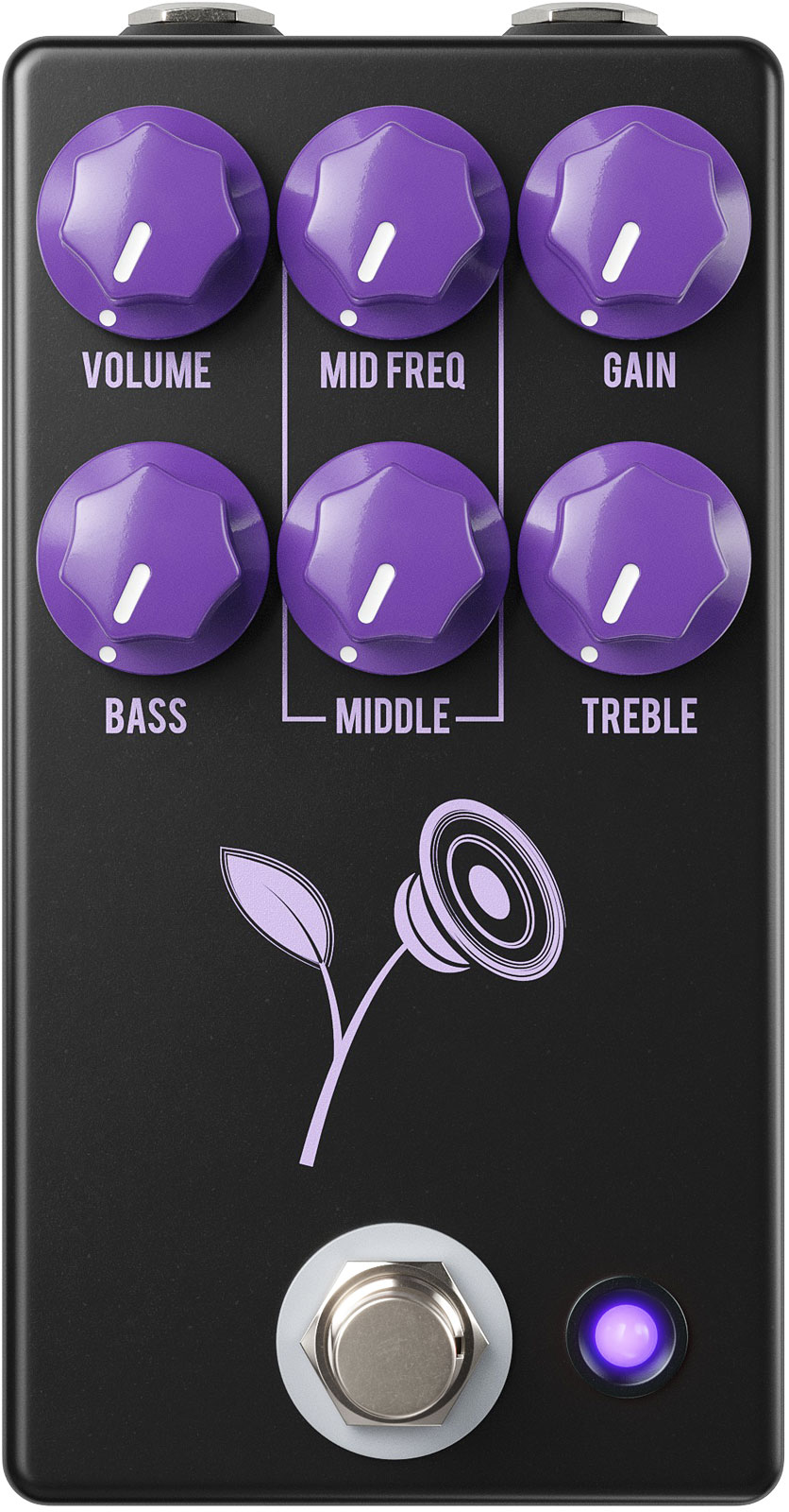 JHS PEDALS VIOLET DISTORSION LARI BASILIO - BLACK