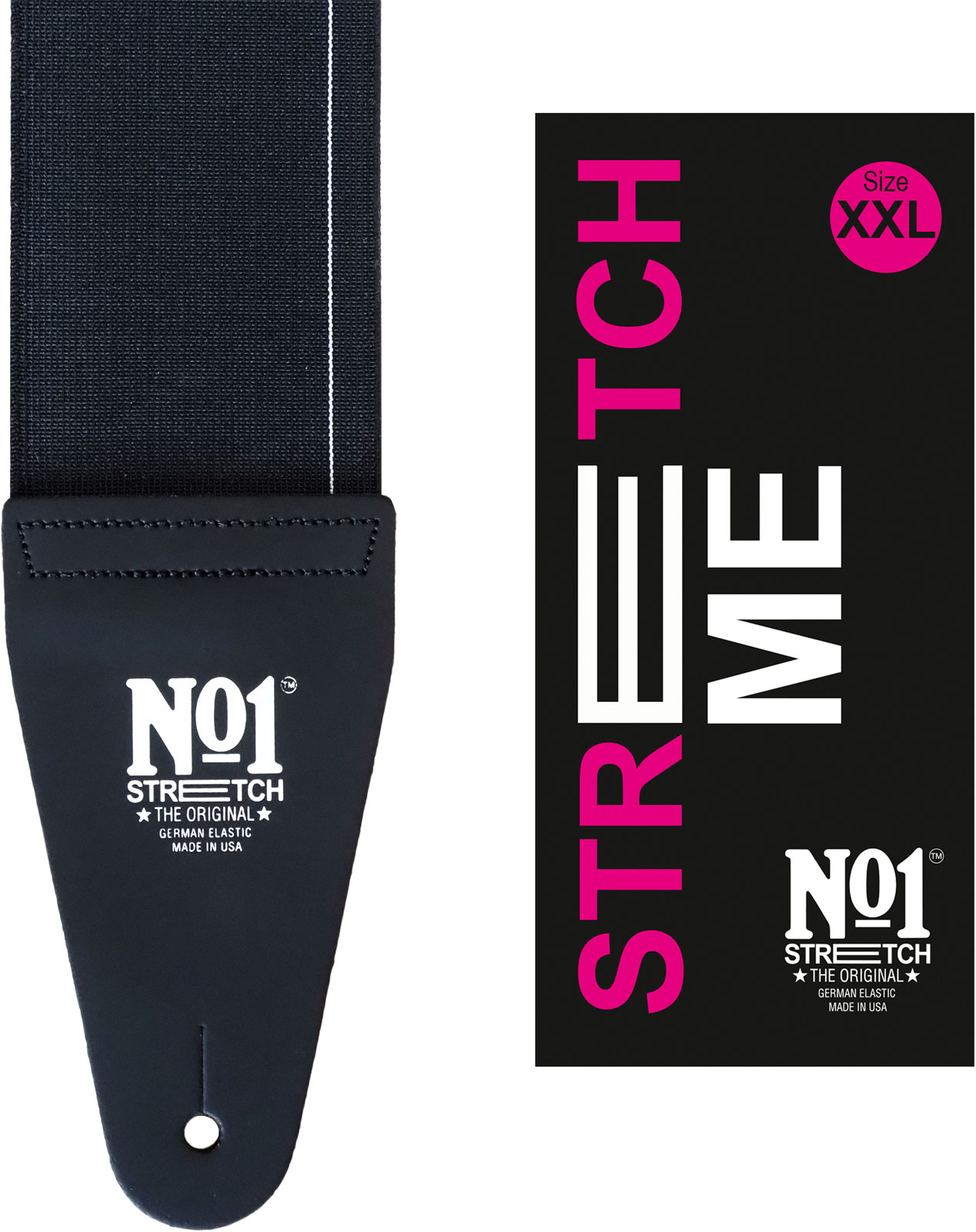 NOBELS NO1 STRETCH GUITAR STRAP XXL