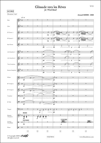  Meier A. - Glissade Vers Les Reves - Orchestre D'harmonie Junior