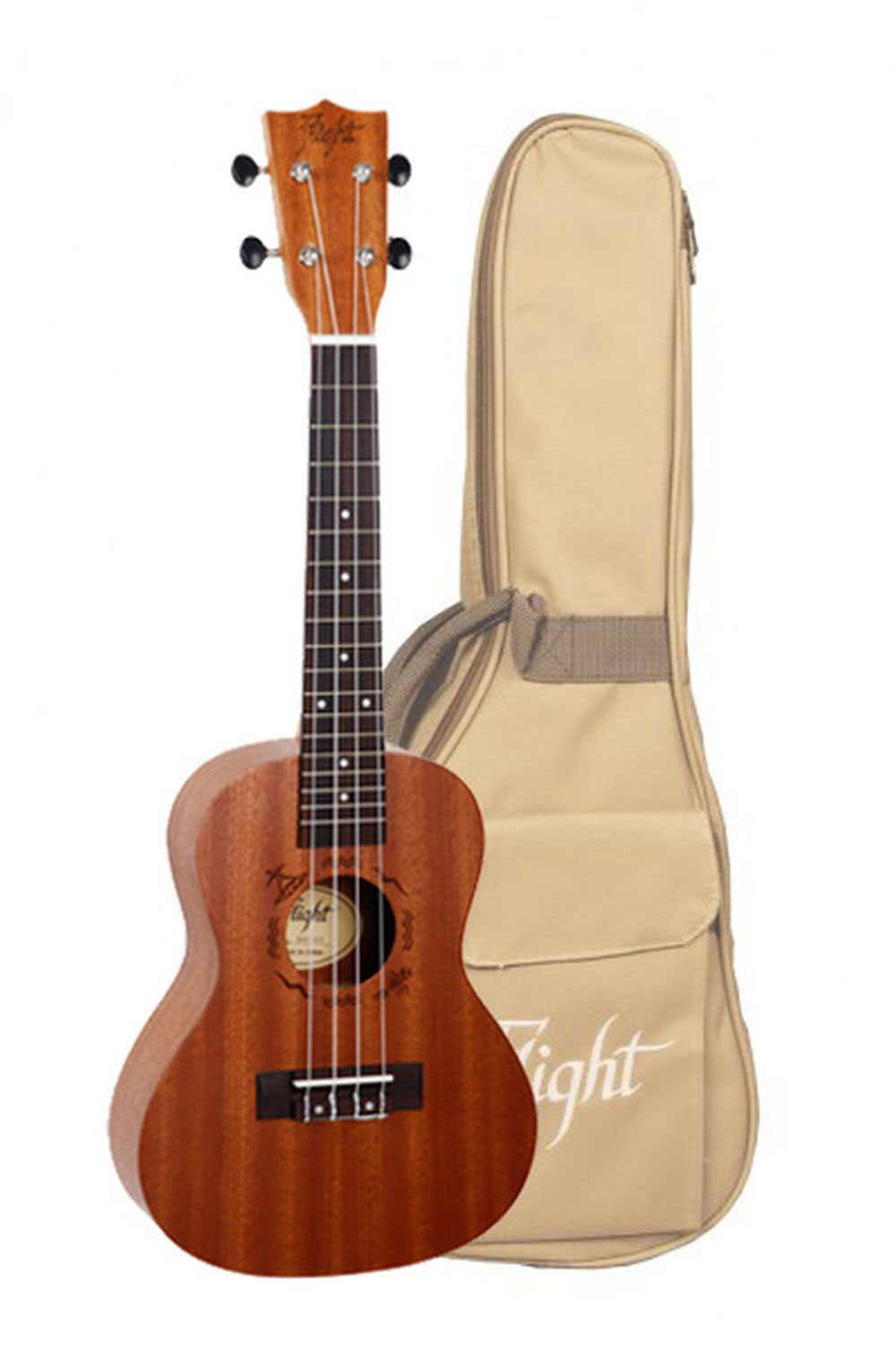 FLIGHT NUC310 Concert Ukulele Sapele (with Bag)