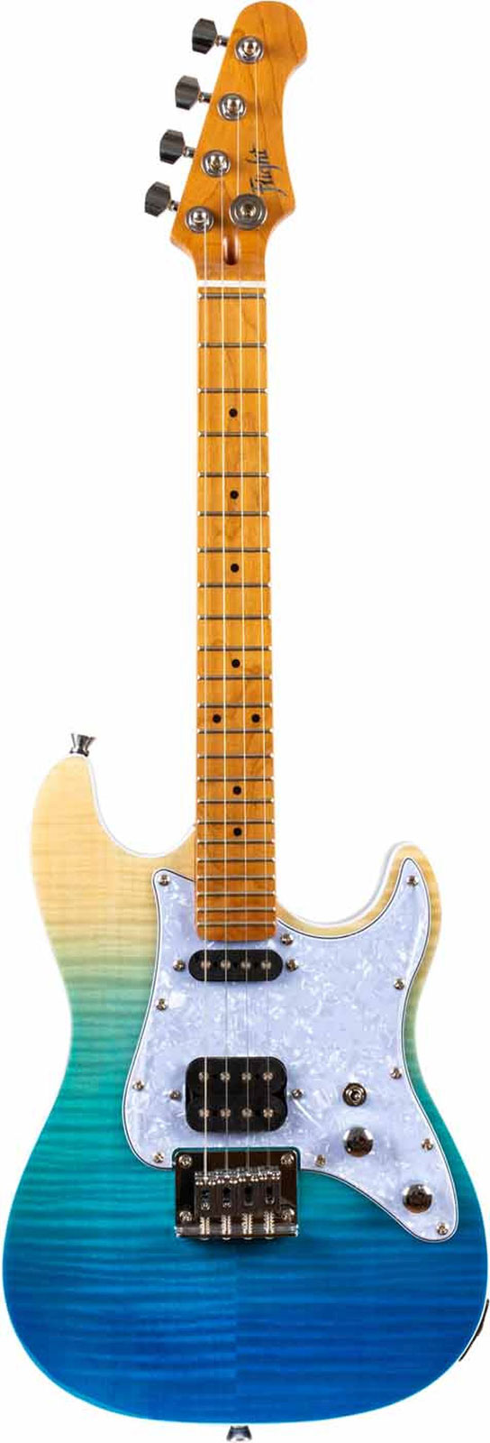 FLIGHT Pathfinder Tenor Electric Ukulele - Trans Blue