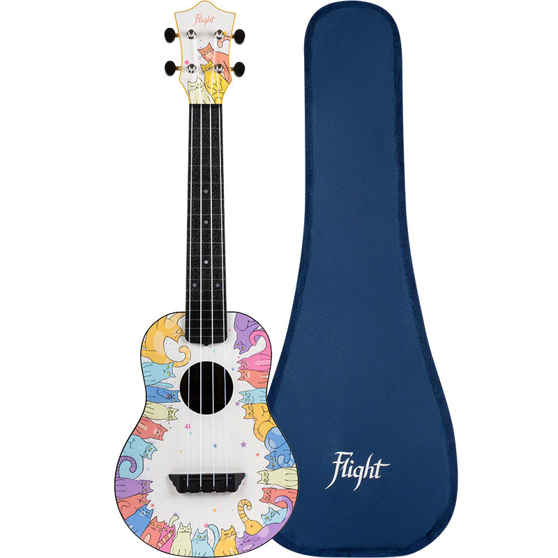 FLIGHT Tuc Travel Concert Ukulele - Kitty