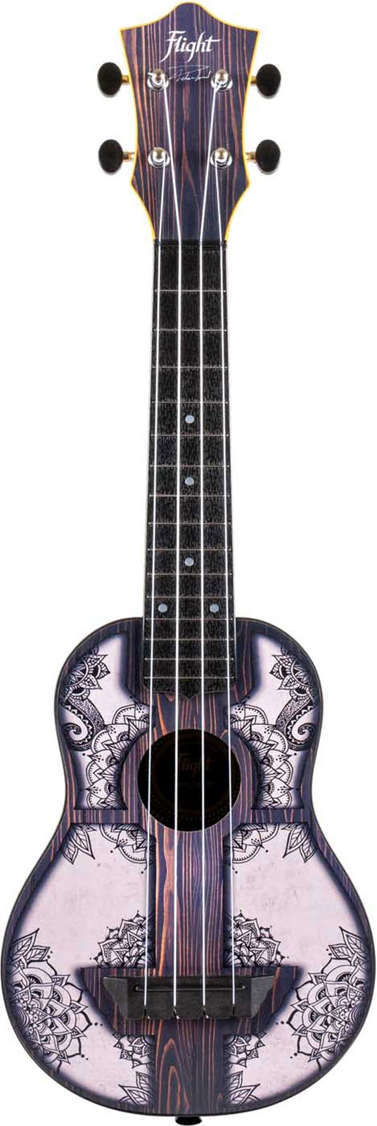 FLIGHT Tus40 Travel Ukulele - Mandala Wood