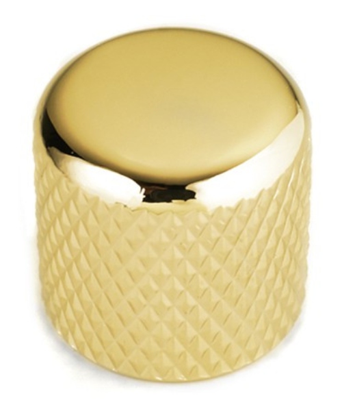 FRED S GUITAR PARTS DOME KNOB GOLD (2)