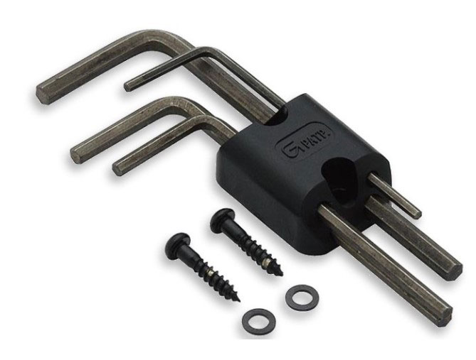 FRED S GUITAR PARTS PORTE CLES ALLEN+ 1.5/2/2.5/3MM ALLEN KEYS