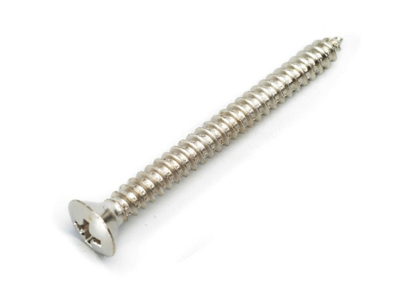 FRED S GUITAR PARTS NECK SCREW NICKEL 20 PACK